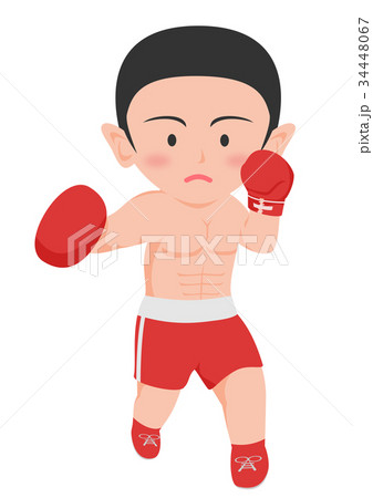 ボクシング　右フック 34448067