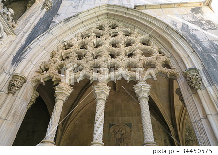 世界遺産 バターリャ修道院 王の回廊 世界遺産 バターリャ修道院 王の回廊 34450675