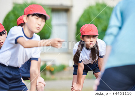 小学校 体育 グラウンド 34451110