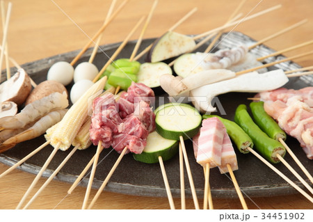 食材 串揚げ 食材 串揚げ 34451902