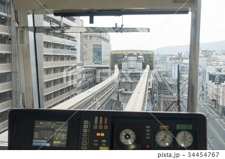 阪急宝塚線「蛍池駅」大阪モノレールHotarugaike大阪空港(伊丹空港)へアクセス車窓運転操縦 34454767