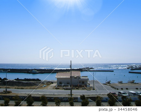 太夫崎港、鴨川オーシャンパークからの眺め 34458046