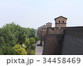 平遥古城　城壁と櫓 34458469