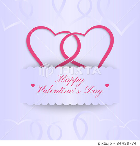 Decorative Valentine's frame 34458774