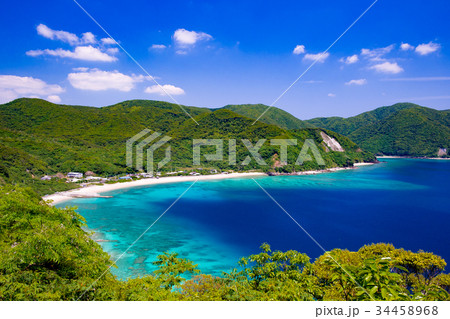 加計呂麻島の海 34458968