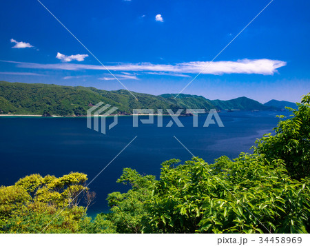 加計呂麻島の海 34458969