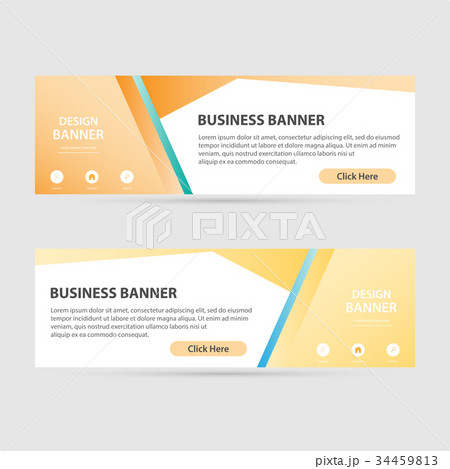Business banner set vector templates. 34459813