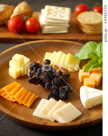 バラエティチーズ　クラッカー添え　 34460335