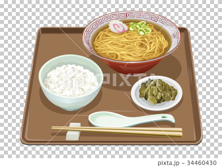 ラーメンライス 34460430