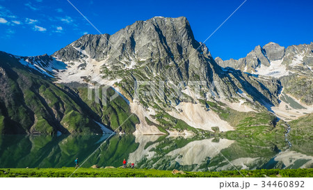 Beautiful mountain landscape of Sonamarg, Kashmir. 34460892