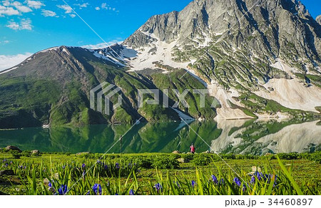 Beautiful mountain landscape of Sonamarg, Kashmir. 34460897