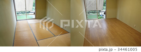 床のの張り替え ビフォーアフター 床のの張り替え ビフォーアフター 34461005