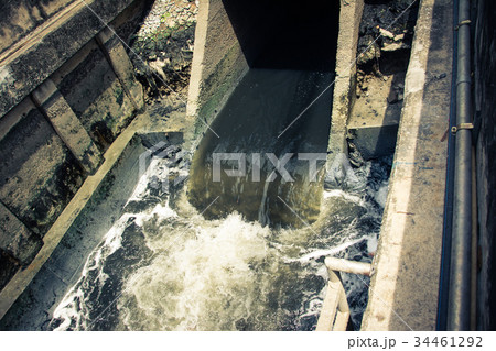 Wastewater treatment plant.. 34461292