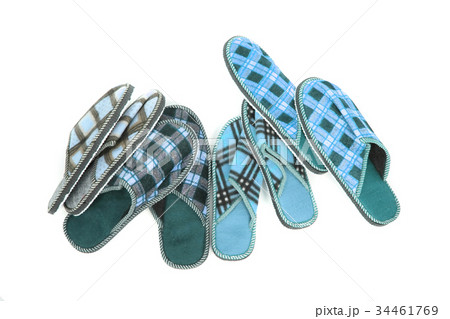 home blue slippers 34461769