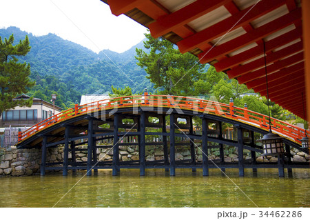 厳島神社の橋 34462286