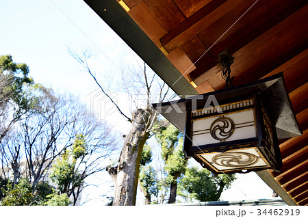 神社の吊灯篭 神社の吊灯篭 34462919