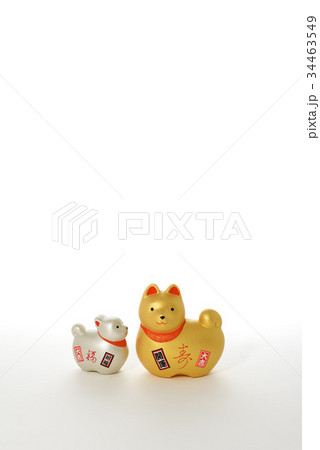 干支の置物　戌年 34463549