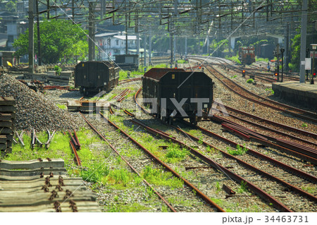 鉄道駅 鉄道駅舎 電車の駅 34463731