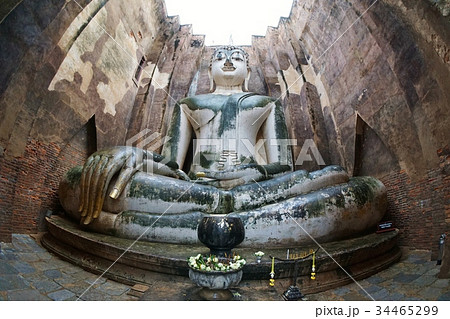 タイ王国スコータイ県ワット・シーチュムのアチャナ仏（Wat Si Chum） 34465299