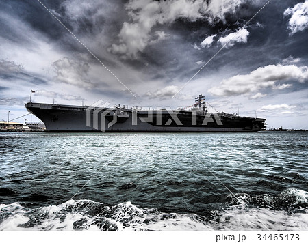 パール・ハーバーの戦艦 / Battleship in Pearl harbor 34465473