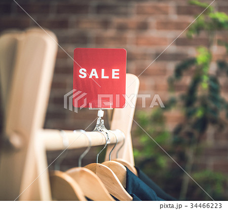 アパレルpopの写真素材