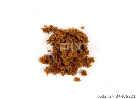 Brown sugar on white Brown sugar on white 34466521