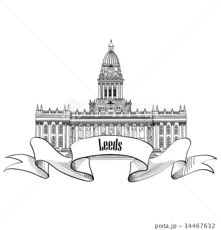 Travel England sign. Leeds city landmark, UK. 34467632