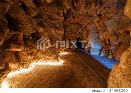 An underground walkway at the Quinta da Regaleira An underground walkway at the Quinta da Regaleira 34468290