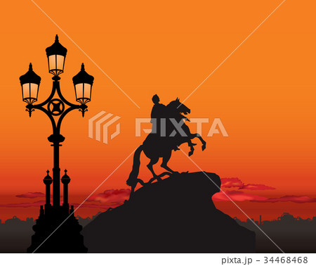 Peter the Great Monument, St Petersburg, Russia. 34468468