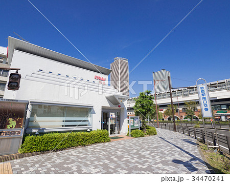 岐阜駅前都市風景 岐阜駅南口交番 岐阜駅前都市風景 岐阜駅南口交番 34470241