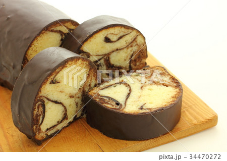 マーブルケーキ 34470272