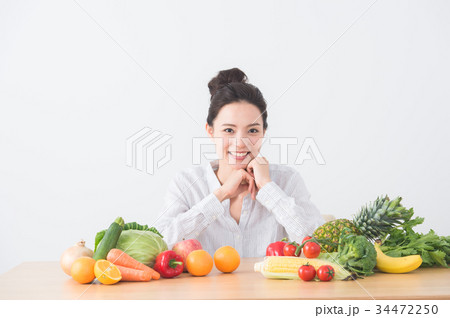 健康的な食卓 健康的な食卓 34472250