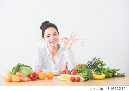 健康的な食卓 健康的な食卓 34472252