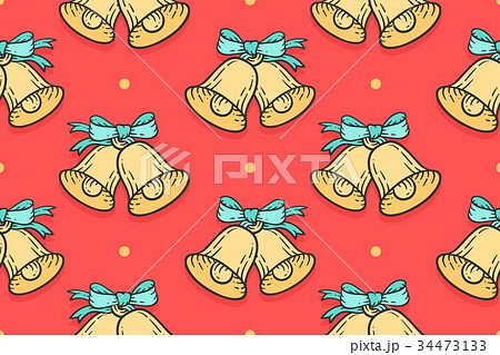 Seamless pattern for Merry Christmas Seamless pattern for Merry Christmas 34473133