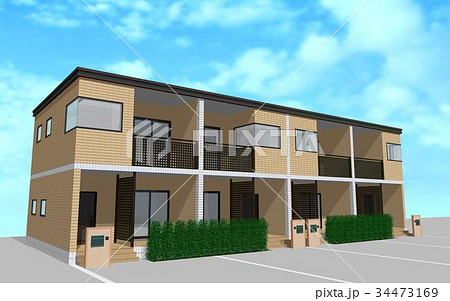 青空とマンション 34473169