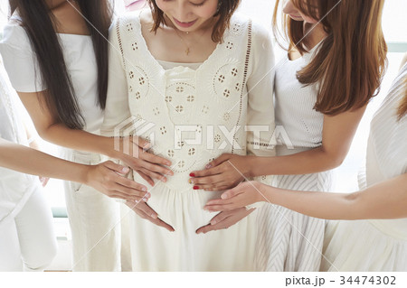 ベビーシャワー　マタニティ 34474302