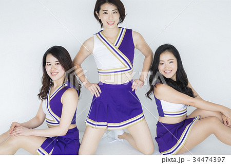 チアリーダー　ポートレート 34474397