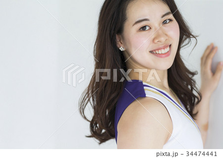 チアリーダー　ポートレート 34474441