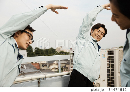 昭和のサラリーマン　朝礼 34474612