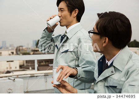 昭和のサラリーマン　休憩時間 34474695
