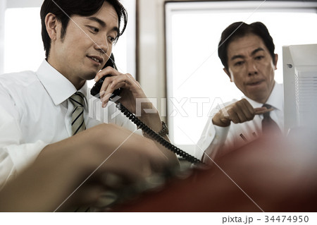 昭和のサラリーマン　仕事風景 34474950