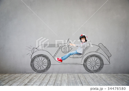 Child pretend to be businessman Child pretend to be businessman 34476580