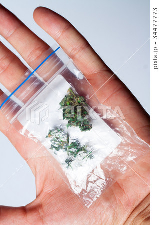 Hands of man a joint medicinal hemp Hands of man a joint medicinal hemp 34477773