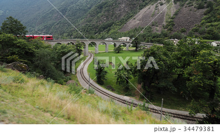 スイス・ブルージオ橋 / Brusio Viaduct, Swiss 34479381