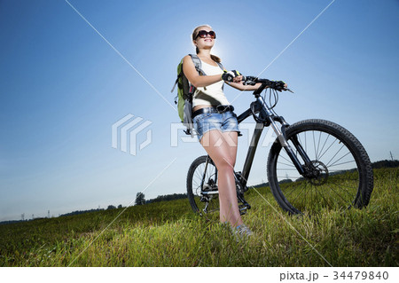 Summer bike walk Summer bike walk 34479840