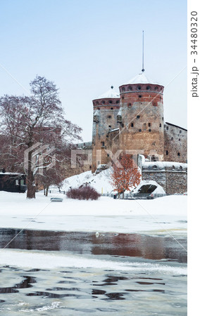 Savonlinna, Finland. Old fortress 34480320