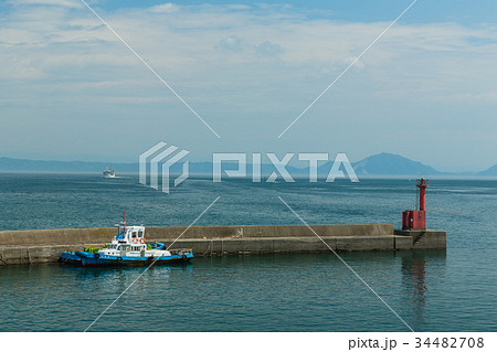 長崎 島原の島原港 長崎 島原の島原港 34482708