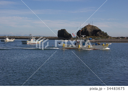 タコ漁　帰港 34483675