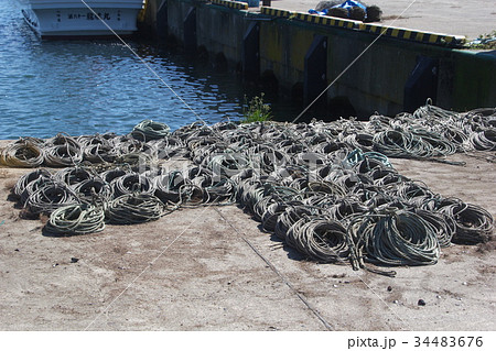 タコ漁 タコツボ用ロープ タコ漁 タコツボ用ロープ 34483676