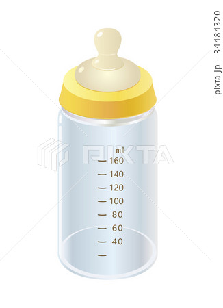 哺乳瓶_イエロー_空 34484320